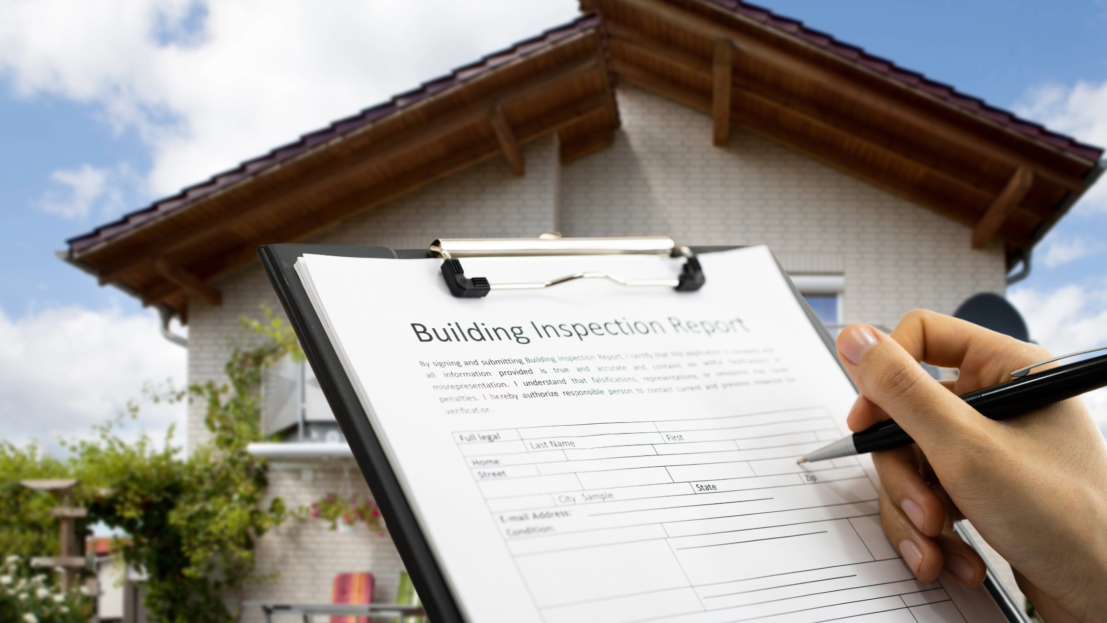 Professional home inspector examining the structure of a Dallas-Fort Worth home for potential buyers, highlighting key areas of focus during the inspection process.